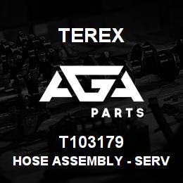 T103179 Terex HOSE ASSEMBLY - SERVO CONTROLS | AGA Parts
