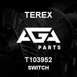 T103952 Terex SWITCH | AGA Parts