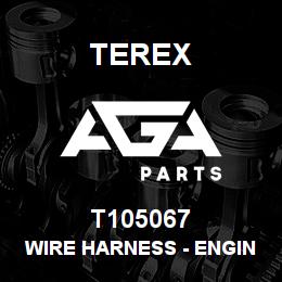 T105067 Terex WIRE HARNESS - ENGINE | AGA Parts
