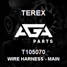 T105070 Terex WIRE HARNESS - MAIN MACHINE | AGA Parts