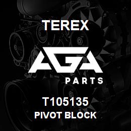T105135 Terex PIVOT BLOCK | AGA Parts