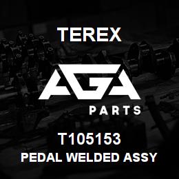 T105153 Terex PEDAL WELDED ASSY | AGA Parts