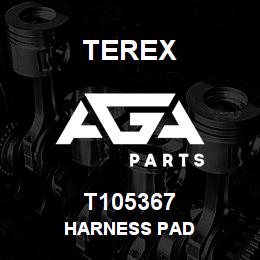 T105367 Terex HARNESS PAD | AGA Parts