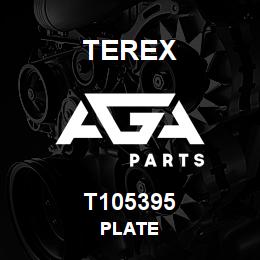 T105395 Terex PLATE | AGA Parts