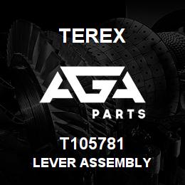 T105781 Terex LEVER ASSEMBLY | AGA Parts