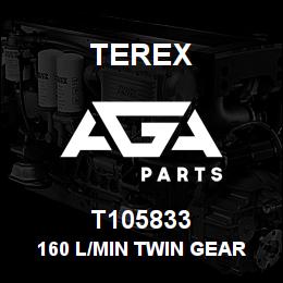 T105833 Terex 160 L/MIN TWIN GEAR PUMP | AGA Parts
