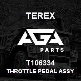 T106334 Terex THROTTLE PEDAL ASSY - ELEC | AGA Parts