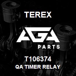 T106374 Terex QA TIMER RELAY | AGA Parts