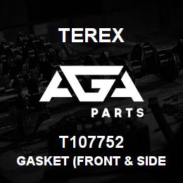 T107752 Terex GASKET (FRONT & SIDE CONSOLE) | AGA Parts