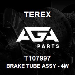 T107997 Terex BRAKE TUBE ASSY - 4WS RH | AGA Parts