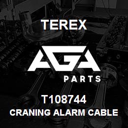 T108744 Terex CRANING ALARM CABLE - SIDE SHIFT | AGA Parts