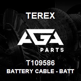 T109586 Terex BATTERY CABLE - BATTERY TO CUTOFF 20 12R 6R 1100 BLACK | AGA Parts