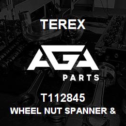 T112845 Terex WHEEL NUT SPANNER & TOMMY BAR | AGA Parts
