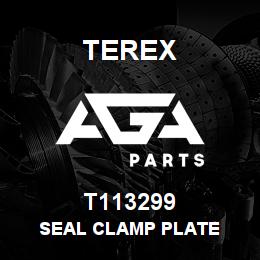 T113299 Terex SEAL CLAMP PLATE | AGA Parts