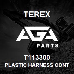 T113300 Terex PLASTIC HARNESS CONTAINER BASE | AGA Parts