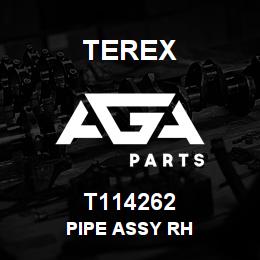 T114262 Terex PIPE ASSY RH | AGA Parts