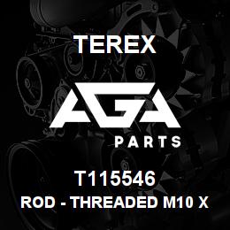 T115546 Terex ROD - THREADED M10 X 330 | AGA Parts