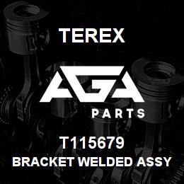 T115679 Terex BRACKET WELDED ASSY - ISOLATOR | AGA Parts