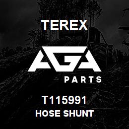 T115991 Terex HOSE SHUNT | AGA Parts