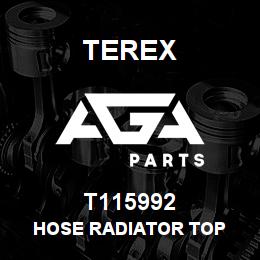 T115992 Terex HOSE RADIATOR TOP | AGA Parts