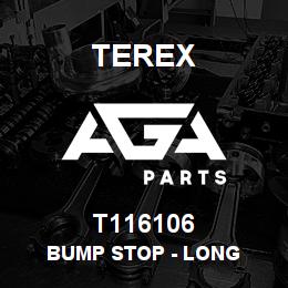 T116106 Terex BUMP STOP - LONG | AGA Parts
