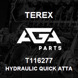 T116277 Terex HYDRAULIC QUICK ATTACH - DIGGER | AGA Parts