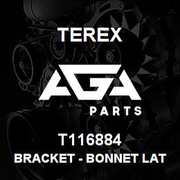 T116884 Terex BRACKET - BONNET LATCH | AGA Parts