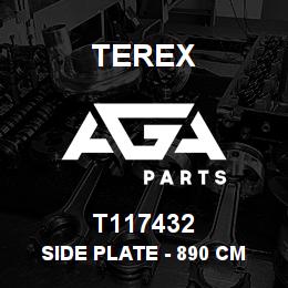 T117432 Terex SIDE PLATE - 890 CM BULKHEAD | AGA Parts