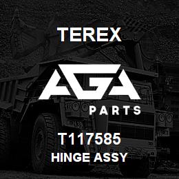 T117585 Terex HINGE ASSY | AGA Parts