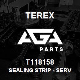 T118158 Terex SEALING STRIP - SERVO PEDAL | AGA Parts