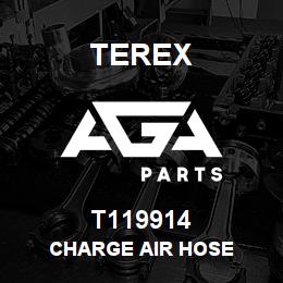 T119914 Terex CHARGE AIR HOSE | AGA Parts