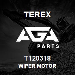T120318 Terex WIPER MOTOR | AGA Parts
