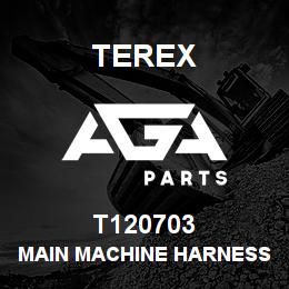 T120703 Terex MAIN MACHINE HARNESS TIER 4 890 / 990 | AGA Parts