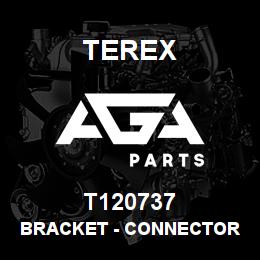 T120737 Terex BRACKET - CONNECTOR TO FUSE BOX | AGA Parts