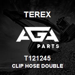 T121245 Terex CLIP HOSE DOUBLE | AGA Parts