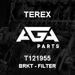 T121955 Terex BRKT - FILTER | AGA Parts