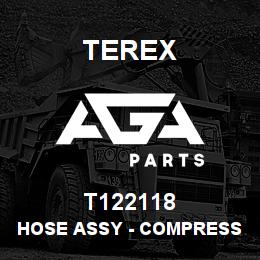 T122118 Terex HOSE ASSY - COMPRESSOR TO CONDENSER | AGA Parts