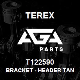 T122590 Terex BRACKET - HEADER TANK W/A LH | AGA Parts