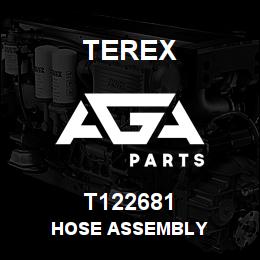 T122681 Terex HOSE ASSEMBLY | AGA Parts