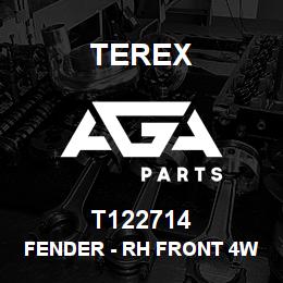 T122714 Terex FENDER - RH FRONT 4WS | AGA Parts