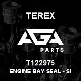 T122975 Terex ENGINE BAY SEAL - SIDE | AGA Parts