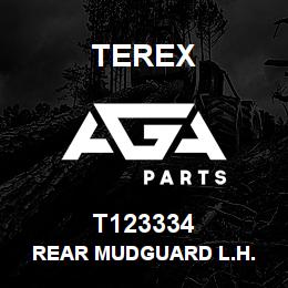 T123334 Terex REAR MUDGUARD L.H. | AGA Parts