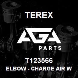 T123566 Terex ELBOW - CHARGE AIR W/A | AGA Parts
