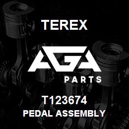 T123674 Terex PEDAL ASSEMBLY | AGA Parts