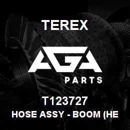 T123727 Terex HOSE ASSY - BOOM (HEAD END) | AGA Parts