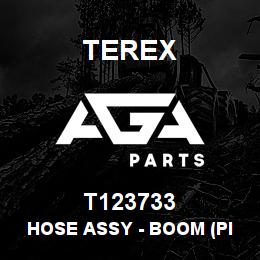 T123733 Terex HOSE ASSY - BOOM (PILOT - SWING) | AGA Parts