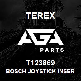 T123869 Terex BOSCH JOYSTICK INSERT | AGA Parts