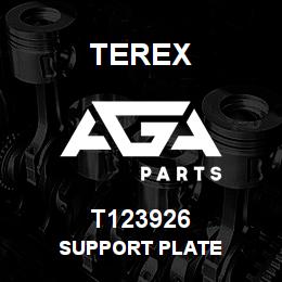T123926 Terex SUPPORT PLATE | AGA Parts