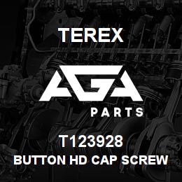 T123928 Terex BUTTON HD CAP SCREW M10X25 | AGA Parts