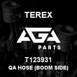 T123931 Terex QA HOSE (BOOM SIDE) | AGA Parts